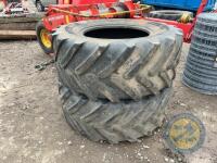Michelin multibibs 540/65/R28 tyres - 2