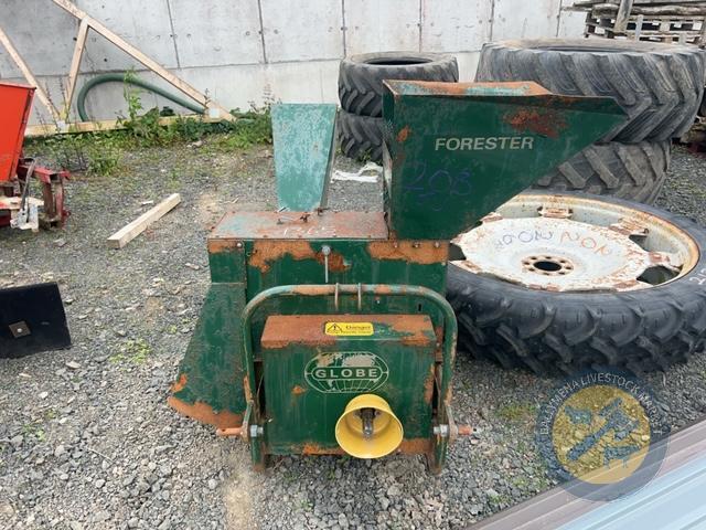 Globe Forester wood chipper