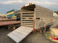 12x6 tandem axle trailer with sheep decks - 4