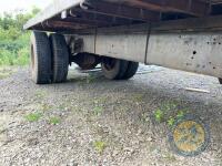 Single axle bale trailer with new floor & crossmembers (Grey) - 5