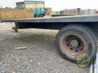 Single axle bale trailer with new floor & crossmembers (Grey) - 9