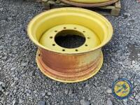 4x John Deere rims 15x24, 18x30, 15x30 & 12x24 - 4