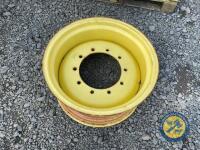 4x John Deere rims 15x24, 18x30, 15x30 & 12x24 - 5