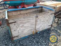 Sheep calf transport box for 3 point linkage - 3