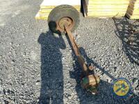 1 wheeled axle of fraser trailer - 2