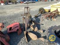 3 furrow David Brown plough - 5