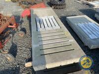 2x 11ft mixing slats - 3