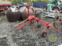Fahr 4 star tedder - 3