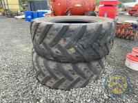 2x Kleber tyres 650/65/R38