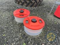 2 cattle lick tubs - 3