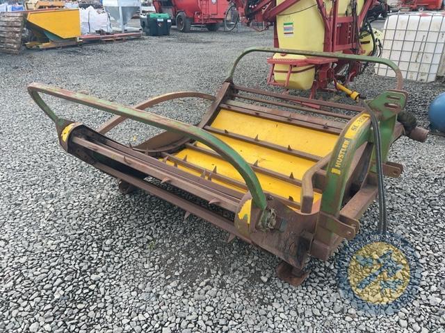 Hustler 350 round bale unroller 2009