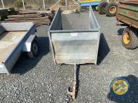 5x3 quad sheep trailer single axle quad wheels - 2