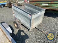 5x3 quad sheep trailer single axle quad wheels - 3