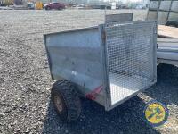 5x3 quad sheep trailer single axle quad wheels - 6