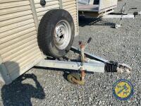 Porter 13x5'9" cattle trailer spare wheel, dividing gate, lights working - 4