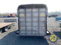 Porter 13x5'9" cattle trailer spare wheel, dividing gate, lights working - 6