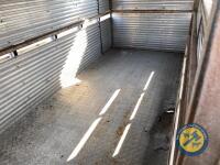 Porter 13x5'9" cattle trailer spare wheel, dividing gate, lights working - 8