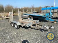 2017 Indespension 10x5'6" Alumax 3500kg plant trailer - 4
