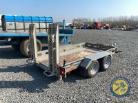 2017 Indespension 10x5'6" Alumax 3500kg plant trailer - 6