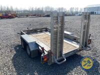2017 Indespension 10x5'6" Alumax 3500kg plant trailer - 8