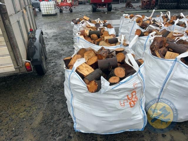 3 Bags of firewood