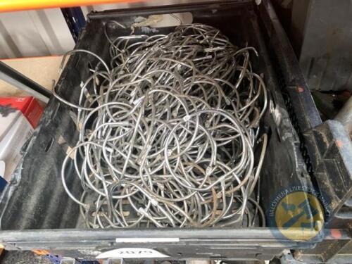 Large lot screw hanging clips