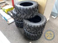 5x 23x 10 5x12 gator tyres - 2