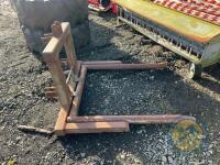 Single bale lifter - 2