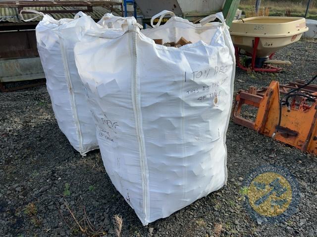 Tonne bag of hardwood blocks - ideal for stove