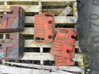 4 David Brown original tractor weights - 2