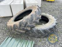 2 Goodyear tyres 18.4R38