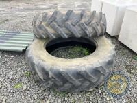 2 Goodyear tyres 18.4R38 - 2