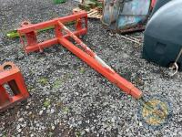 Pin & Cone extendable crane lifter