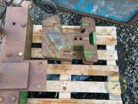 7 Original JD weights & 2x 65kg weight holders - 4