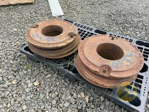 6 tractor wheel weights