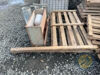 3x 6ft wooden hurdles