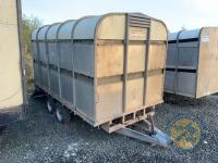 Bateson 12ft Livestock trailer tandem axle, demountable - 3