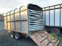 Bateson 12ft Livestock trailer tandem axle, demountable - 4