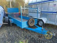 Approx 11ft x4 Car trailer - 3