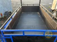 8x4 car trailer resheeted & painted & sealed - 6