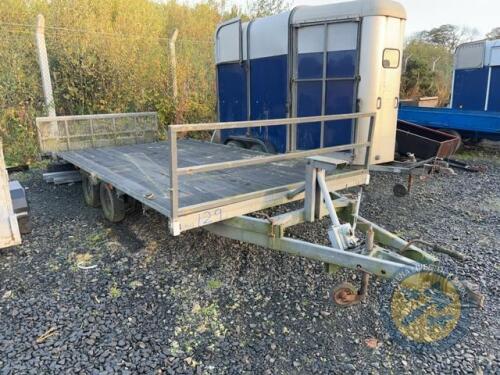 16.5ft Beavertail tipping/car transporter