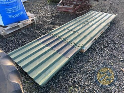 6x 12ft lengths & 6x 4.5ft lengths of tin