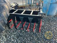Silage grab with Quicke brackets - 2