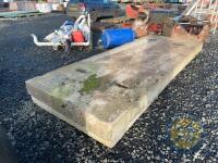 Tank covers, concrete 4x1.5x200 x2 - 2