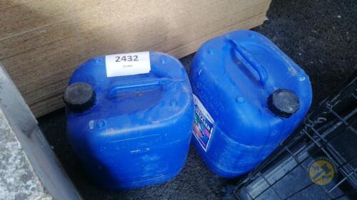 2x 20l drum degreaser