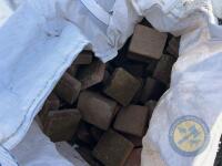 4 Bags of driveway paving bricks - 2