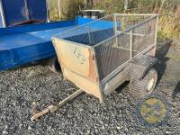 Galvanised quad trailer