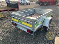 7x4 galvanised car trailer Trail Tec - 4