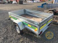 7x4 galvanised car trailer Trail Tec - 6