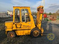 2.5 tonne Climax forklift with cab and side shift 1990 - 7